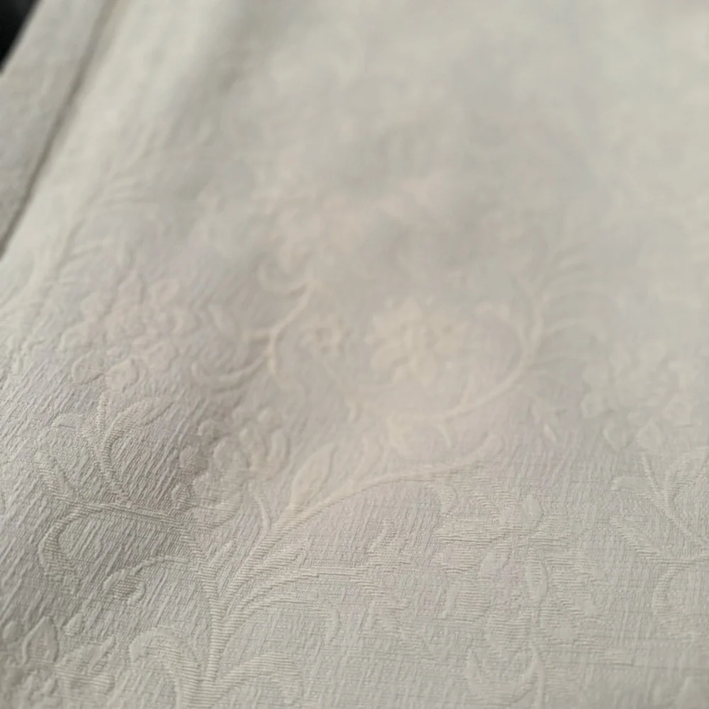 Set off 2 Beautiful Texture Window   Curtains  50” x 93”